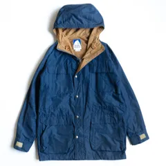 【美品】Sierra Designs 【USA製 60/40クロス マウンテンパーカー】 M ブルー ジャケット シエラデザイン 25110480