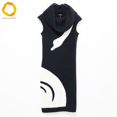 ルネ Rene フォックス ファー ティペット マフラー リボン レディース