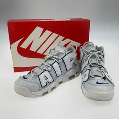 【中古品】NIKE ナイキ FD0669-100 AIR MORE UPTEMPO EMBOSSED WHITE ROYAL BLUE 靴 スニーカー 【160-250920-NS-03-iwa】