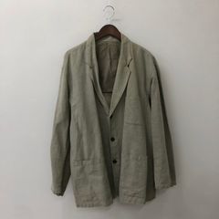 ダ*ー様 美品 CONFECT リネン テーラードジャケット カーキ 2 春夏