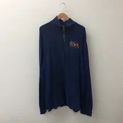 【中古品】Polo by Ralph Lauren ポロバイラルフローレン TRIPLEPONY HALF ZIP SWEATER MC26B トリプルポニー ハーフジップ セーター スウェット トップス  【145-500603-KS-11-tei】