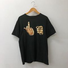 00s FUCK YOU HAND SIGN アート ネタ Tシャツ tee - メルカリ