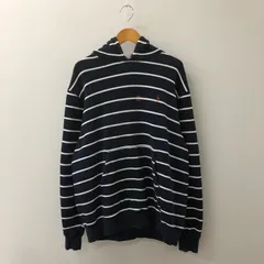 【中古品】Polo by Ralph Lauren ポロバイラルフローレン PULLOVER BORDER PARKA プルオーバー ボーダー パーカー 長袖 トップス 【147-250621-yo-23-tei】
