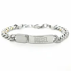 DIESEL　DX1457931 ブレスレット ステンレススチール シルバー ゴールド 並行輸入品