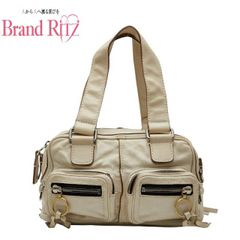 中古 バーバリー バッグ キャノン ロゴプリント ボディバッグ ウエスト