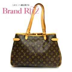 中古 ルイヴィトン トートバッグ バティニョール オリゾンタル ABランク モノグラム PVC ヌメ革 M51154 肩がけ レディース LOUISVUITTON 【送料無料】【西神店】