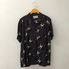 WACKO MARIA ワコマリア　スモールレコード　アロハ　M 2026年最新】wacko maria アロハシャツ レコードの人気アイテム - メルカリ