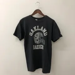 【現状渡し品】Champion チャンピオン 80's OAKLAND RAIDERS S/S TEE VINTAGE 80年代 オークランド ライダース ショートスリーブ Tシャツ 半袖 トリコタグ ヴィンテージ 【145-250823-yo-16-tei】