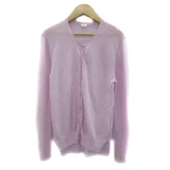 ケイビーエフ KBF アーバンリサーチ illi サマーニットカーディガン ミドル丈 ラウンドネック 無地 薄手 One ピンク /YS25