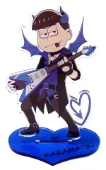 【中古】アクリルスタンド・アクリルパネル カラ松 アクリルスタンド 「おそ松さん 悪魔バンド in HMV」