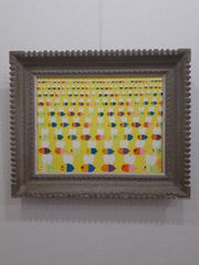 ハッピーあっぷるちゃん 油絵 画家 小楠アキコ作品 20×20cm キャンバス