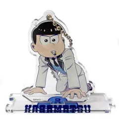 【中古】キーホルダー・マスコット(キャラクター) カラ松(タキシードシリーズ) 「おそ松さん よくばり!ニートアイランド トレーディングアクリルスタンドキーホルダー」 第2期スペシャルイベント フェス松さん’18グッズ