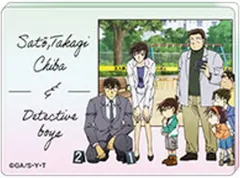 【中古】アクリルスタンド・アクリルパネル 刑事＆少年探偵団 「名探偵コナン ノーブルアートコレクション vol.2」