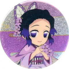 【中古】バッジ・ピンズ 胡蝶しのぶ 「ニジゲンノモリ×鬼滅の刃 第ニ弾 ネオン缶バッジ 44mm」