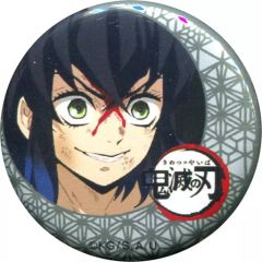 鬼滅の刃 遊郭編×ufotable 第一期 32mmくじ引き缶バッジ 嘴平伊之助