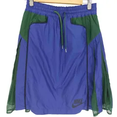 ナイキ NIKE Sport Skirt 15SS メッシュ切替 ナイロン  ミディ スカート スポーツスカート  レディース JPN：S のサムネイル