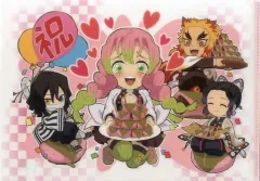 【中古】クリアファイル 集合 A4クリアファイル 「鬼滅の刃×ufotable cafe 甘露寺蜜璃誕生祭」