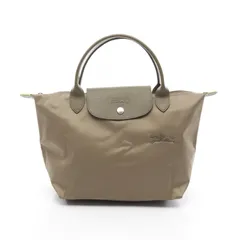 ロンシャン Longchamp トートバッグ ル プリアージュ グリーン S トップハンドル L1621919M04 アーティチョーク ナイロン レザー ルプリアージュトップハンドルバッグ
