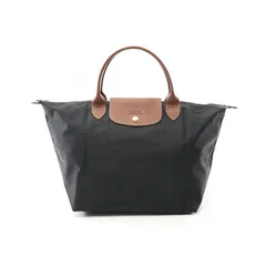ロンシャン Longchamp トートバッグ ル プリアージュ オリジナル M L1623089001 ブラック ナイロン レザー ル プリアージュ オリジナル M トップハンドバッグ レディース