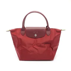 ロンシャン Longchamp トートバッグ ル プリアージュ グリーン S 1621919P98 ポムグラネート キャンバス レザー ル プリアージュ グリーン S トップハンドルバッグ