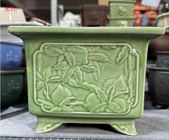 盆栽鉢 青磁鉢 山野草鉢 多肉植物 植木鉢 小品大品盆栽鉢 陶器鉢置物