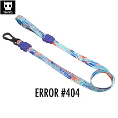 zee.dog ジードッグ LEASH/リード ERROR#404(エラー#404) サイズS (小型-中型犬用) 999802　 GLITCH COLLECTION グリッチコレクション 