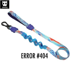 zee.dog ジードッグ RUFF LEASH/ラフリード ERROR#404(エラー#404) サイズL (中型-大型犬用) 999846 GLITCH COLLECTION グリッチコレクション