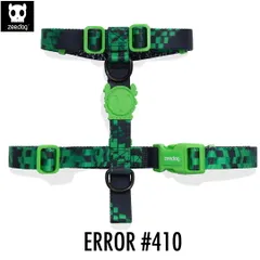 zee.dog ジードッグ H-HARNESS/Hハーネス ERROR#410(エラー#410) サイズM (中型犬用) 999819　GLITCH COLLECTION グリッチコレクション 
