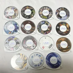 【送料無料】PSP/ゲームソフト/15枚セット/まとめ売り/中古品/動作未確認/ジャンク品扱い