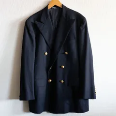 【RALPH LAUREN】ラルフローレン 紺ブレ パイピング 銀ボタン 3B RALPH LAUREN】ラルフローレン 紺ブレ パイピング 銀ボタン 3B RALPH