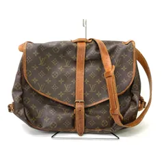 【LOUIS VUITTON】ルイヴィトン モノグラム ソミュール35 M42254 ショルダーバッグ ジャンク ★
