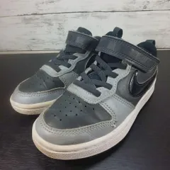NIKE COURT BOROUGHLOW 2 ナイキ コート バーロウ 2 17.0cm キッズ スニーカー ブラック 黒 BQ5451-014 L10830