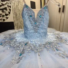 新品　バレエ　衣装　発表会　コンクール　140サイズ 新品バレエ衣装発表会コンクール140サイズ