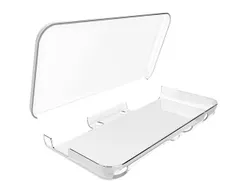 NEW 2DS LL用 保護ケース クリスタルクリア PC素材 軽量薄型 衝撃吸収 Nintendo 2DSLL 互換 全面保護