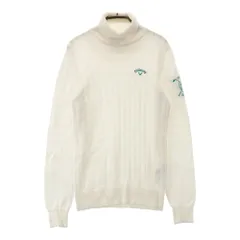 サイズ：S CALLAWAY キャロウェイ  タートルネック ニットセーター  ホワイト系 [240101564396] ゴルフウェア レディース ストスト