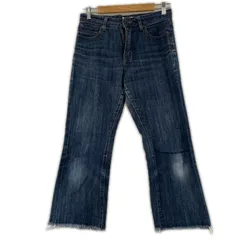 LEPSIM レプシィム 無地 オールシーズン デニムパンツ ブルー メンズ M【古着】【中古】【送料無料】