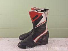 s 本革HB製ブーツ 多分25㎝～25.5㎝ （？）中古品 まだまだ使えます 