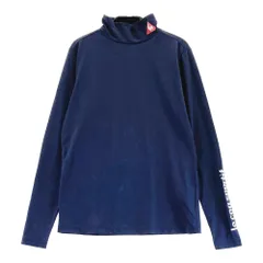 サイズ：M LE COQ GOLF ルコックゴルフ  ハイネック 長袖Tシャツ  ネイビー系 [240101561107] ゴルフウェア レディース ストスト