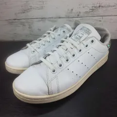 ADIDAS STAN SMITH J アディダス スタン スミス ジェイ 24.5cm ホワイト 白 EE8483 L00178