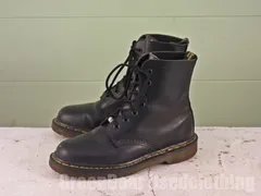 イギリス製 Dr.Martens 8ホールシューズ ビンテージ 黒 レディース 23〜23.5cmぐらい Z595