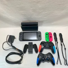【良品】Nintendo/Switch/本体/HAC-001/付属品完備/コントローラー2個/No.4580