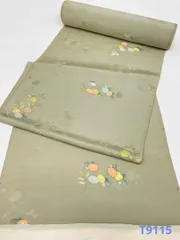 小紋 紋意匠 手描 正絹 反物 T9115