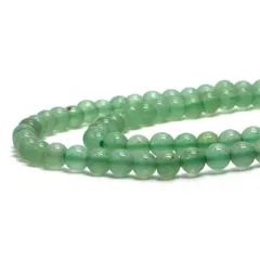 ○1連販売○アベンチュリン【丸玉】4mm【天然石 ビーズ パワーストーン】