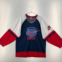 NIKEナイキ90sホッケーゲームシャツUSA製 シュプリームヴィンテージ7分