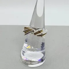 【10号】Tiffany＆Co.(ティファニー)　ツイストロープ　コンビ(925/750)　リング