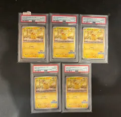 ポケモンカード　ピカチュウ242/SV-P  PSA10 イラストレーションコンテスト2024プロモカード　5連番　#11347