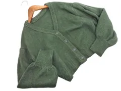 archives アルシーヴ ショート丈 カーディガン sizeM/緑 ◇■ レディース
