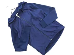le coq sportif ルコックスポルティフ ジップアップ パーカー sizeM/紺 ◇■ レディース