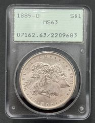 ★希少 PCGS創業初期ホルダー★ 1886 MS64 モルガン 銀貨 ラトラー ☆希少 PCGS創業初期ホルダー☆ 1886 MS64 モルガン 銀貨 ラトラー