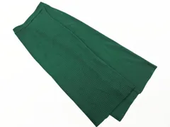 AZUL BY MOUSSY アズールバイマウジー リブニット ロング スカート sizeM/緑 ◇■ レディース